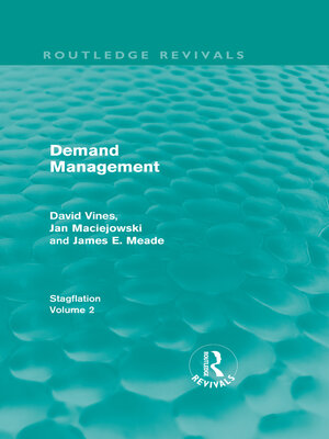 cover image of Demand Management (Routledge Revivals)